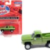 1975 Chevrolet 4×4 Pickup Truck Lime Green Metallic 1/87 (HO) Scale Model Car by Classic Metal Works