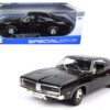 1969 Dodge Charger R/T Black 1/18 Diecast Model Car by Maisto