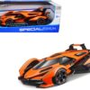 Lamborghini V12 Vision Gran Turismo Orange Metallic “Special Edition” 1/18 Diecast Model Car by Maisto