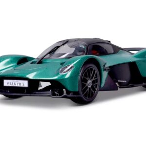 Aston Martin Valkyrie Green Metallic with Matt Black Top “Special Edition” Series 1/18 Diecast Model Car by Maisto