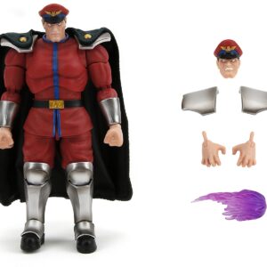 M. Bison 6″ Moveable Figure with Accessories and Alternate Head and Hands “Ultra Street Fighter II: The Final Challengers” (2017) Video Game Model by Jada