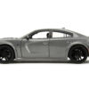 2021 Dodge Charger SRT Hellcat Gray Metallic “Fast X” (2023) Movie “Fast & Furious” Series 1/24 Diecast Model Car by Jada