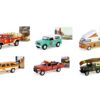 “Smokey Bear” Set of 6 Cars Series 3 1/64 Diecast Model Cars by Greenlight