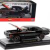 1969 Chevrolet Camaro SS 396 Black with Bright Red Stripes Limited Edition to 6550 pieces Worldwide 1/24 Diecast Model Car by M2 Machines