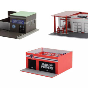 “Mechanic’s Corner” Series 10 Set of 3 Dioramas for 1/64 Scale Models by Greenlight