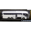 Super Coach Autobus White 1/50 Diecast Model by Cararama