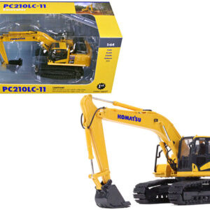 Komatsu PC210LC-11 Excavator 1/64 Diecast Model by First Gear