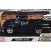 1958 Chevrolet Apache Fleetside Pickup Black “Maxx Design” “American Classics” Series 1/24 Diecast Model Car by Motormax