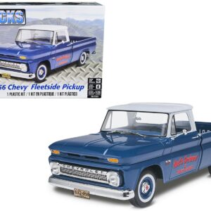 Level 4 Model Kit 1966 Chevrolet Fleetside Pickup Truck 1/25 Scale Model by Revell