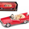 1960 Chrysler 300F Red 1/18 Diecast Car by Road Signature