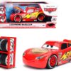 Lightning McQueen #95 Red with Extra Wheels Disney & Pixar “Cars” Movie “Hollywood Rides” Series Diecast Model Car by Jada