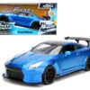 Brian’s 2009 Nissan GTR R35 Blue Ben Sopra “Fast & Furious” Movie 1/24 Diecast Model Car  by Jada