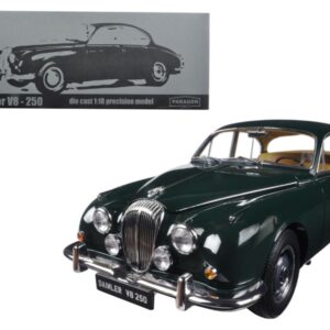 1967 Daimler V8-250 British Racing Green Left Hand Drive 1/18 Diecast Model Car by Paragon