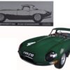 Jaguar Lightweight E-Type Sutcliffe YVH210 #4 Green 1/18 Diecast Model Car by Paragon