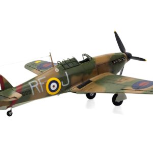 Level 2 Model Kit Hawker Hurricane Mk.I Fighter Aircraft with 2 Scheme Options 1/48 Plastic Model Kit by Airfix