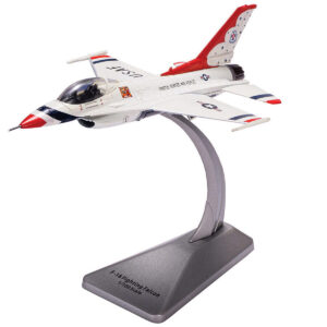 Lockheed F-16 Fighting Falcon Fighter Aircraft “Thunderbirds” United States Air Force “Collector Series” 1/100 Diecast Model by Air Force 1