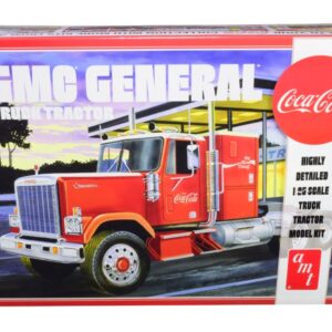 Skill 3 Model Kit GMC General Truck Tractor “Coca-Cola” 1/25 Scale Model by AMT