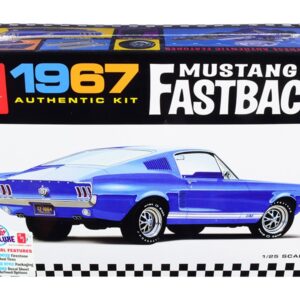 Skill 2 Model Kit 1967 Ford Mustang GT Fastback 1/25 Scale Model by AMT