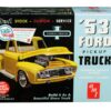 Skill 2 Model Kit 1953 Ford Pickup Truck “Trophy Series” 3 in 1 Kit 1/25 Scale Model by AMT