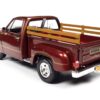 1979 Dodge Warlock II D100 Utiline Pickup Truck Canyon Red Metallic with Graphics 1/18 Diecast Model Car by Auto World