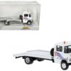 1968 Mercedes-Benz L 608 D Flatbed Truck White with Graphics “BMW Autohaus” 1/87 (HO) Scale Model Car by Brekina