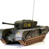 Churchill Mk.IV Tank “‘To Catch a Tiger’ ‘Toledo’ C Squadron 14 Troop 21st Army Tank Brigade Tunisia” (1943) British Royal Army “Military Legends” Series 1/50 Diecast Model by Corgi