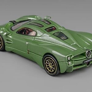 Pagani Utopia Green Metallic 1/64 Diecast Model Car by CM Models