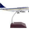 Airbus A310-200 Commercial Aircraft “British Caledonian” White with Blue Stripes and Tail “Gemini 200” Series 1/200 Diecast Model Airplane by GeminiJets