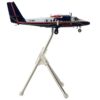 De Havilland DHC-6-300 Commercial Aircraft with Flaps Down “Winair” White and Blue with Red Stripes “Gemini 200” Series 1/200 Diecast Model by GeminiJets