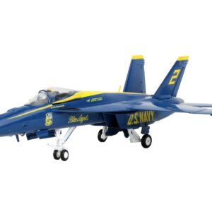 Boeing F/A-18E Super Hornet Fighter Aircraft “Blue Angels #2” United States Navy “Gemini Aces” Series 1/72 Diecast Model Airplane by GeminiJets