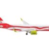 Airbus A220-300 Commercial Aircraft “Air Baltic” White and Red 1/400 Diecast Model Airplane by GeminiJets