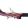 Boeing 737-800 Commercial Aircraft “Southwest Airlines – Freedom One” United States Flag Livery 1/400 Diecast Model Airplane by GeminiJets