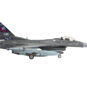 Lockheed F-16C Fighting Falcon Fighter Aircraft “157th Fighter Squadron South Carolina National Guard” (2020) United States Air Force “Air Power Series” 1/72 Diecast Model by Hobby Master