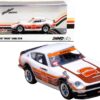 Datsun 240Z White with Stripes “Eneos” SEMA (2018) 1/64 Diecast Model Car by Inno Models