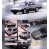 Nissan Skyline 2000 RS-X Turbo (DR30) RHD (Right Hand Drive) Silver and Black 1/64 Diecast Model Car by Inno Models