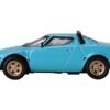 Lancia Stratos HF Stradale Azzuro Chiaro Blue Limited Edition to 1800 pieces Worldwide 1/64 Diecast Model Car by Mini GT