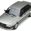 1983 Audi 80 Quattro Zermatt Silver Metallic with Black Stripes Limited Edition to 2000 pieces Worldwide 1/18 Model Car by Otto Mobile