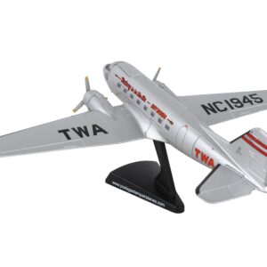 Douglas DC-3 Passenger Aircraft “Trans World Airlines – Victory is in the Air” 1/144 Diecast Model Airplane by Postage Stamp