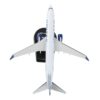 Boeing 737-800 Next Generation Commercial Aircraft “United Airlines” 1/300 Diecast Model Airplane by Postage Stamp