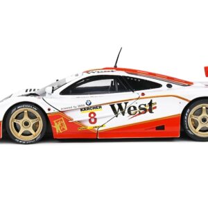 McLaren F1 GTR Short Tail #8 John Nielsen – Thomas Bscher “BPR Global GT Series” (1995) “Competition” Series 1/18 Diecast Model Car by Solido