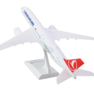 Airbus A350-900 Commercial Aircraft “Turkish Airlines” (TC-LGJ) White with Red Tail (Snap-Fit) 1/200 Plastic Model by Skymarks