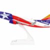 Boeing 737-700 Commercial Aircraft “Southwest Airlines – Lone Star One” (N931WN) Texas Flag Livery (Snap-Fit) 1/130 Plastic Model by Skymarks