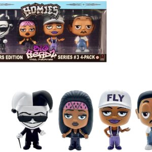 “Homies Big Headz” Series 3 Collector’s Edition 4-Pack of Figures by Homies