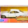 1965 Chevrolet Impala SS 396 Lowrider White “Low Rider Collection” 1/24 Diecast Model Car by Welly