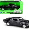 1969 Ford Mustang Boss 429 Black “NEX Models” 1/24 Diecast Model Car by Welly