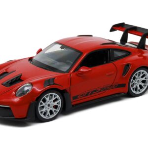 Porsche 911 GT3 RS (992) Red “NEX Models” Series 1/24 Diecast Model Car by Welly