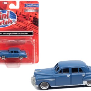 1950 Dodge Coronet La Plata Blue 1/87 (HO) Scale Model Car by Classic Metal Works