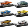 “Auto-Thentics” 6 piece Set Release 94 IN DISPLAY CASES Limited Edition 1/64 Diecast Model Cars by M2 Machines