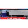 Freightliner Columbia Truck Blue with Gray Container 1/32 Diecast Model by Welly