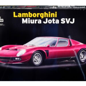 Skill 2 Model Kit Lamborghini Miura Jota SVJ 1/24 Scale Model by Italeri